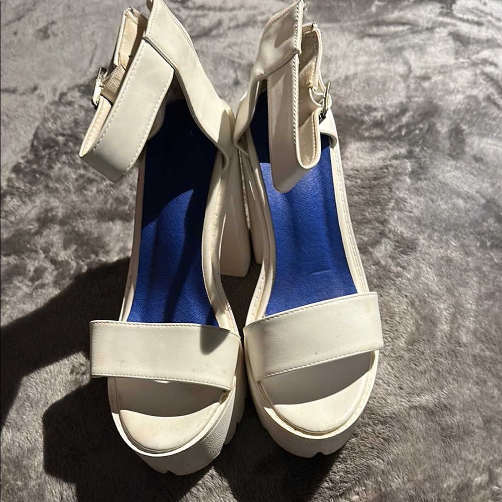 Elegant White Women's Sandals